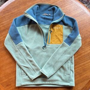 Cotopaxi Teal Fleece Pullover